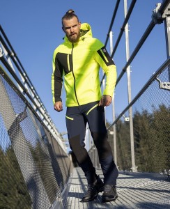 Spodnie softshell męskie Ardon CITYCONIC® ciemny niebieski