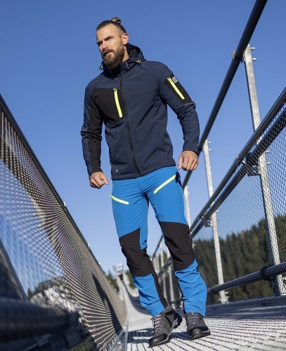 Spodnie softshell męskie Ardon CITYCONIC® niebieski