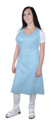 PE fartuch Ardon Laura, uni (100 szt.), niebieski