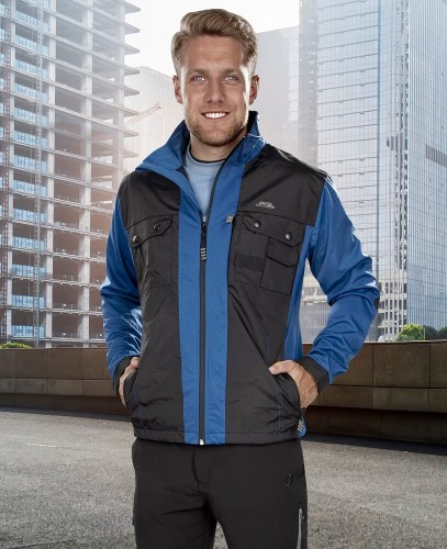 Kurtka softshell Ardon JETT niebiesko-czarna