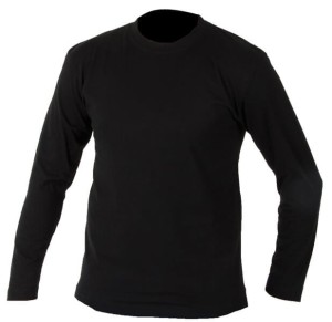 Ardon podkoszulek CUBA z długim rękawem czarny 160 g