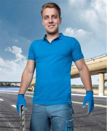 Ardon podkoszulek polo TRENDY niebieski 180 g