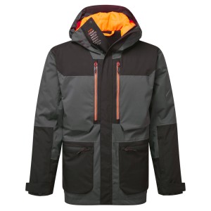 Kurtka zimowa parka EV4 EV461MGRL metaliczny szary L