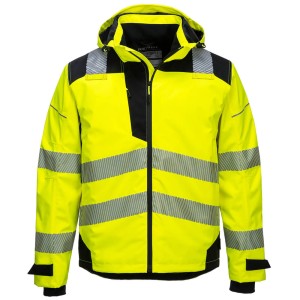 Portwest PW360 Kurtka wodoodporna i oddychająca PW3 Extreme czarno-żółty