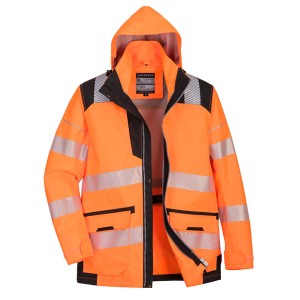 Portwest PW367 Kurtka ostrzegawcza Softshell pomarańczowy