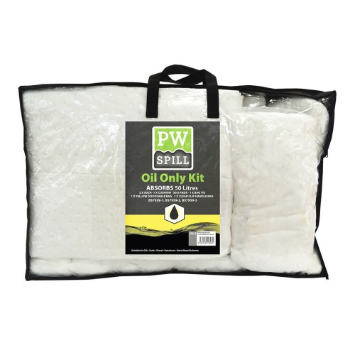 Portwest SM61 Zestaw sorbcyjny do olejów 50 litrów biały (3 szt)