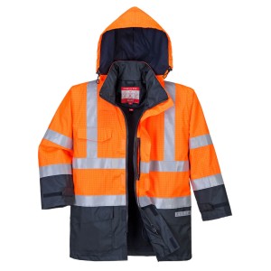 Portwest S779 BizFlame Rain wielofunkcyjna granatowo-pomarańczowy