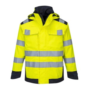 Portwest MV70 Kurtka Modaflame Multi Norm Arc granatowo-seledynowy