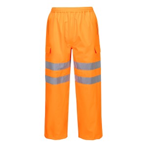 Ostrzegawcze spodnie wodoodporne Extreme Rain (3L) S595ORR pomarańczowy