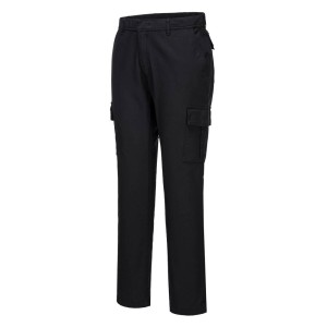 Portwest S231 Bojówki Stretch Slim czarny