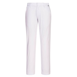 Portwest S232 SPODNIE CHINOSY STRETCH SLIM biały