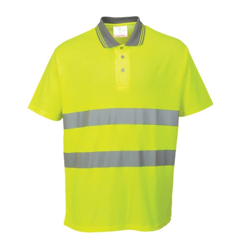 Portwest S171 Koszulka Polo Cotton Comfort żółty