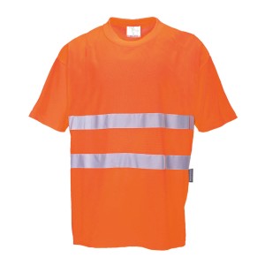 Portwest S172 T-shirt Cotton Comfort pomarańczowy
