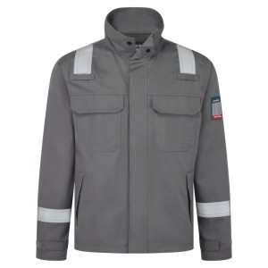 Bluza trudnopalna Bizflame Work FR741GRR szary