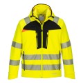 Portwest DX475YBR Softshell ostrzegawczy DX4 (3L) żółty/czarny
