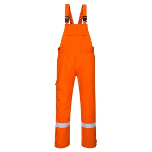 Portwest FR27 Spodnie ogrodniczki Bizflame Plus pomarańczowy