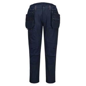Spodnie softshell DX4 z odpinanymi kieszeniami kaburowymi DX450ANR cały granatowy