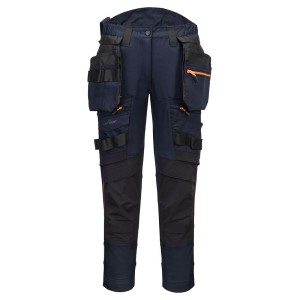 Portwest DX452DNR Damskie spodnie robocze DX4 z kaburami dark granatowy