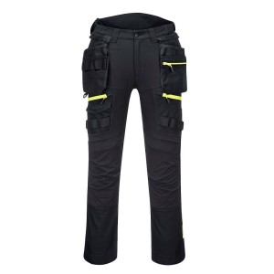Portwest DX452BKR Damskie spodnie robocze DX4 z kaburami czarny