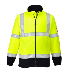 Portwest FR31 Bluza polarowa ostrzegawcza trudnopalna i antyelektrostatyczna żółty