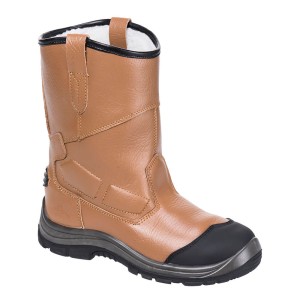 Portwest FT12 Wysokie Kozaki Steelite Rigger Pro S3 CI HRO brązowy