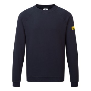 Bluza antystatyczna ESD AS24NVR granatowy