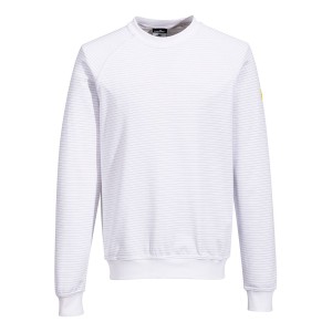Bluza antystatyczna ESD AS24WHRXS biały XS