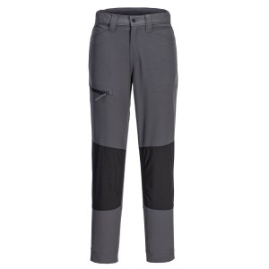 Portwest CD887 damskie spodnie robocze ze stretchem WX2 szary-stalowe