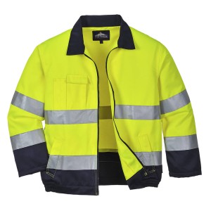 Portwest TX70 Bluza ostrzegawcza Madrid granatowo-seledynowy