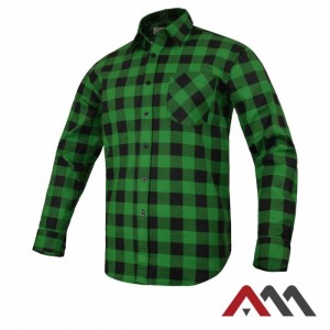 A-M Koszula flanelowa STRONG zielona