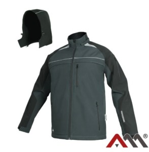 Kurtka softshell PROFESSIONAL szara