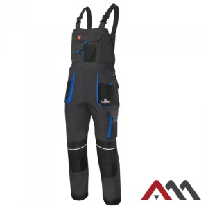 Spodnie ogrodniczki Classic Maximus czarne