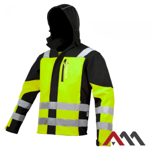 A-M Kurtka Softshell Classic-Vis żółty