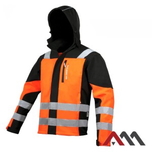 A-M Kurtka Softshell Classic-Vis pomarańczowy