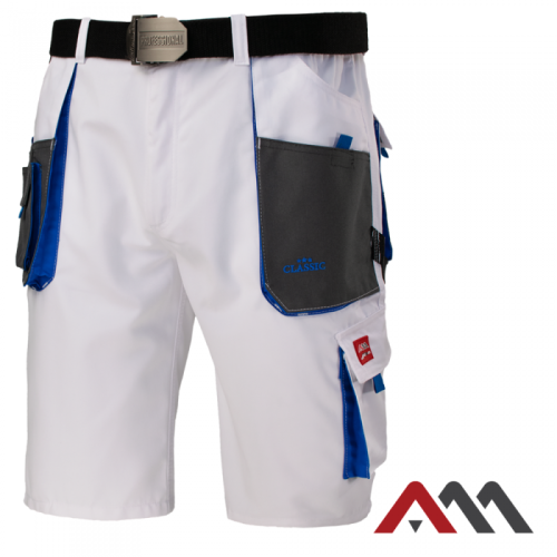 A-M Spodenki Classic biały białe