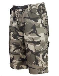 Krótkie spodenki URG_641 CAMO szary