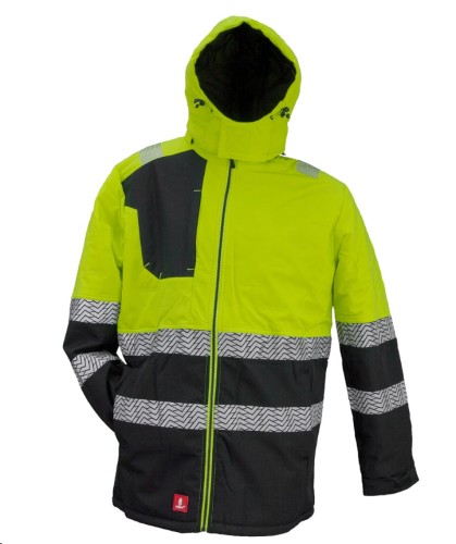 Kurtka męska ocieplana męska URG_979 długa