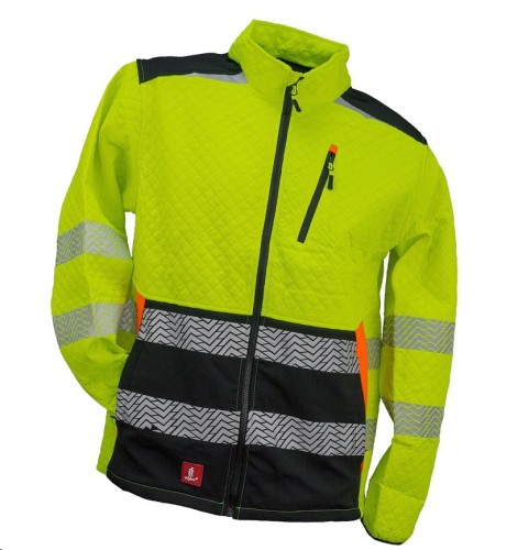 Bluza męska URG_984 seledynowo-czarna