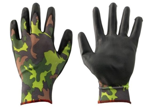 Rękawice rob.4wrk monsoon ks6002 camo zielony 10/xl