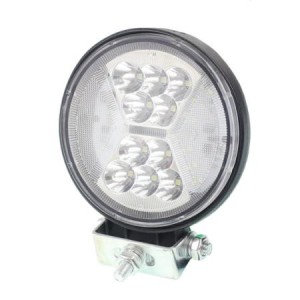 Lampa robocza HALOGEN LED, 24 LED okrągła, 10-30V, 112x112x38mm