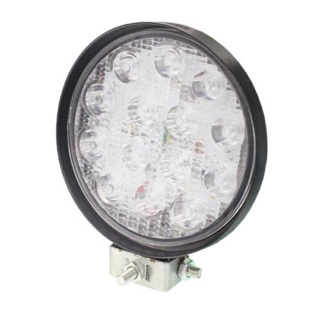 Lampa robocza ledowa okrągła, 14 LED 12-80V, FI 112mm, GRUBOŚĆ 28mm