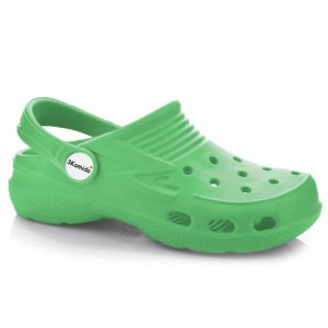 Klapki 3Kamido Croco Kids-miętowy