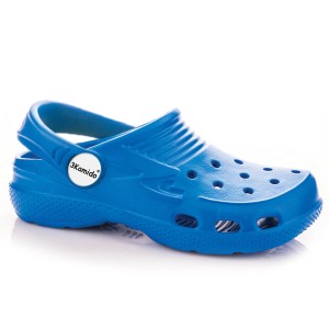 Klapki 3Kamido Croco Kids-niebieski