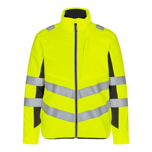 Kurtka ostrzegawcza ENGEL Safety Quilted Inner-Hivis żółty/czarny