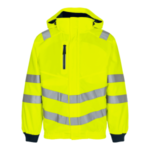 Kurtka ostrzegawcza ENGEL Safety Pilot-Hivis żółty/niebieski