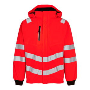 Kurtka ostrzegawcza ENGEL Safety Pilot-Hivis czerwony/czarny
