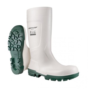 Kalosze Dunlop WORK-IT SAFETY S4 SR FO LG-biały