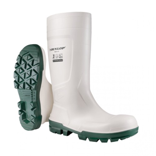 Kalosze Dunlop WORK-IT SAFETY S4 SR FO LG-biały