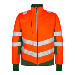 Kurtka ostrzegawcza ENGEL Safety Softshell-Hivis pomarańczowy/zielony