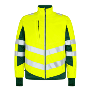 Kurtka ostrzegawcza ENGEL Safety Softshell-Hivis żółty/zielony